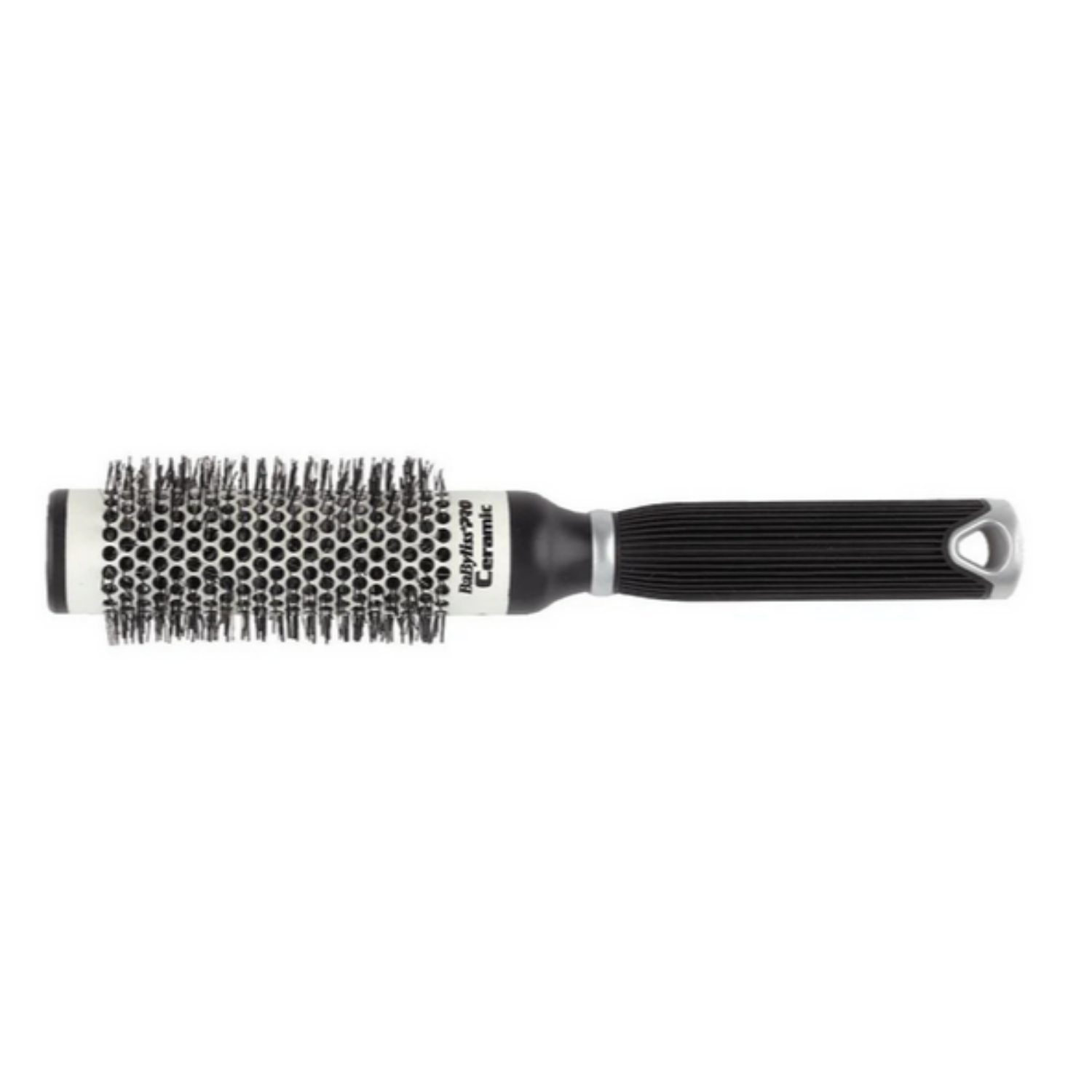  BaBylissPRO BABCR2 Medium Ceramic Thermal Round Brush with 2-inch barrel and heat-resistant nylon bristles
