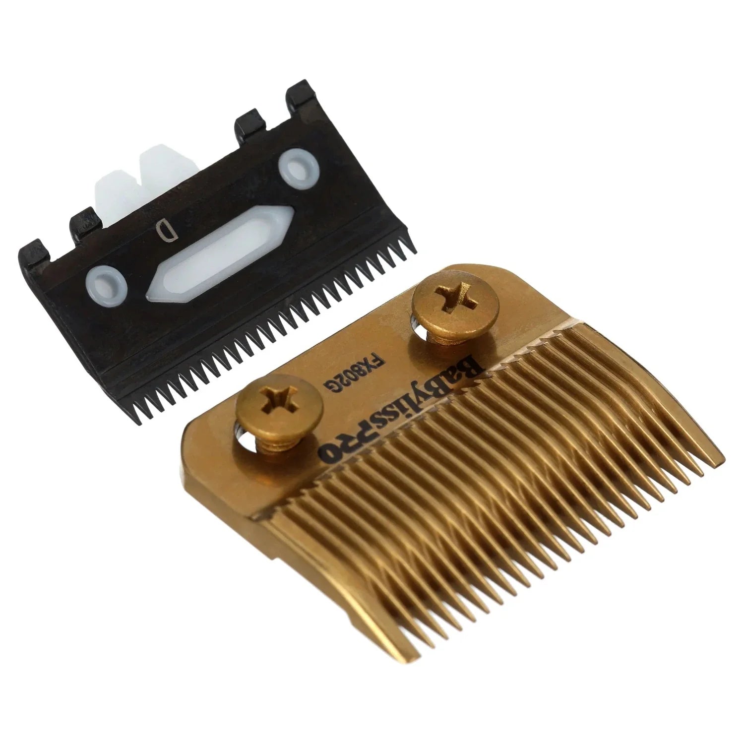BaBylissPRO FX802G DLC/Titanium Gold Taper Blade Replacement for FX870 Clippers