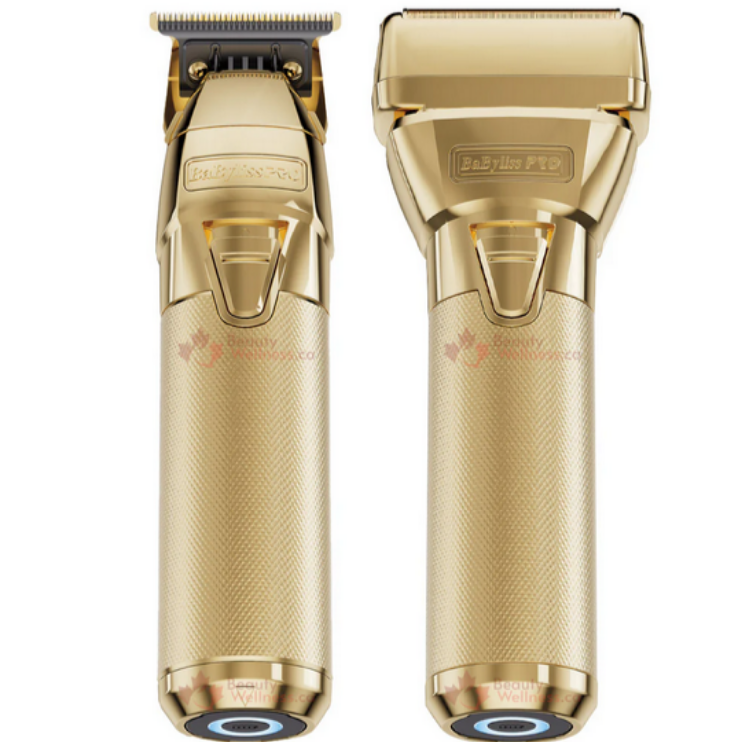 BaBylissPRO FXONE Duo GoldFX Trimmer and Shaver Set – Model FX799G & FX79FSG with interchangeable battery system and gold finish
