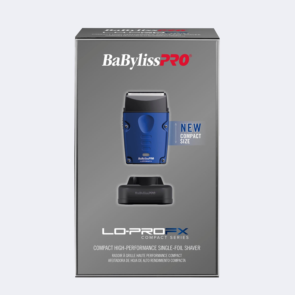 BaBylissPRO LO-PROFX COMPACT SERIES High-Performance Single-Foil Shaver