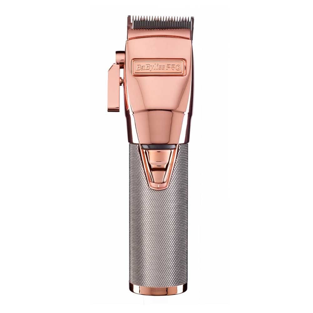 BaBylissPRO ROSEFX Clipper FX870RG – Rose Gold Professional Cordless Hair Clipper with Ferrari-Designed Motor