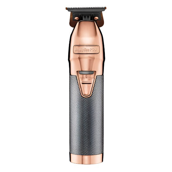  BaBylissPRO ROSEFX Outlining Trimmer FX787RG in rose gold – high-performance professional trimmer with titanium T-blade and Ferrari-designed motor