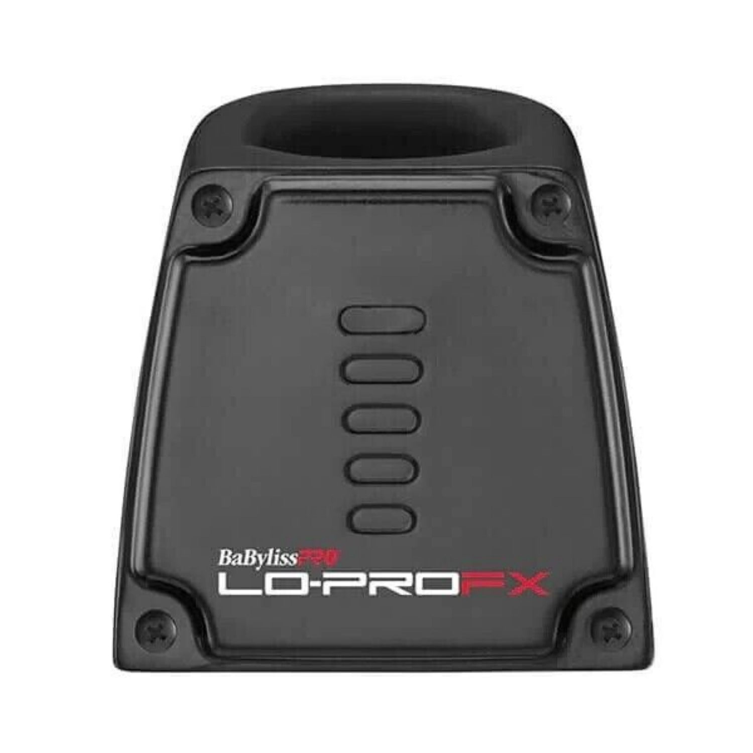 BabylissPro LO-PROFX Trimmer Charging Base FX726BASE – black compact charging station accessory for professional trimmer