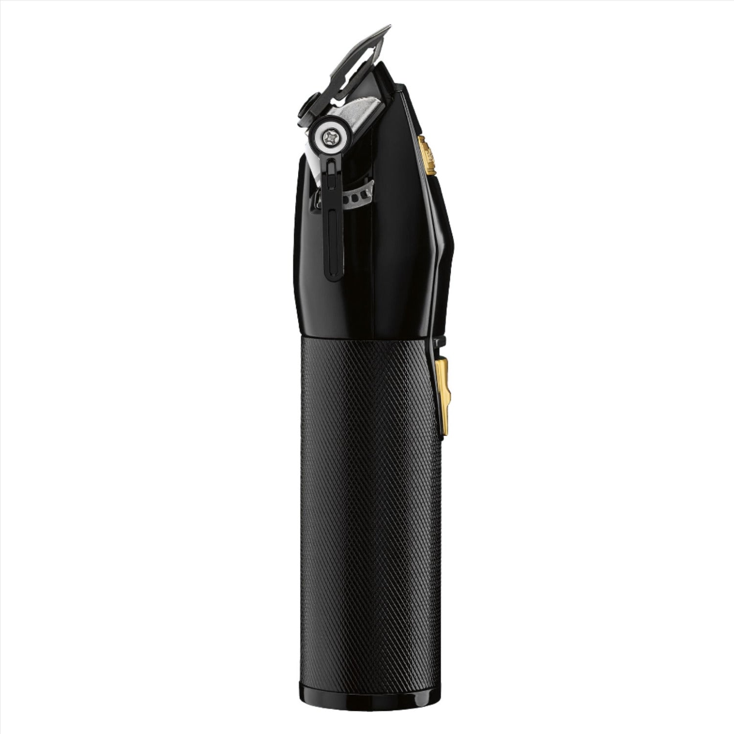 BabylissPro Metal Lithium BlackFX Clipper FX870BN - Professional Cordless Hair Clipper with Adjustable Taper Lever and Lithium Battery