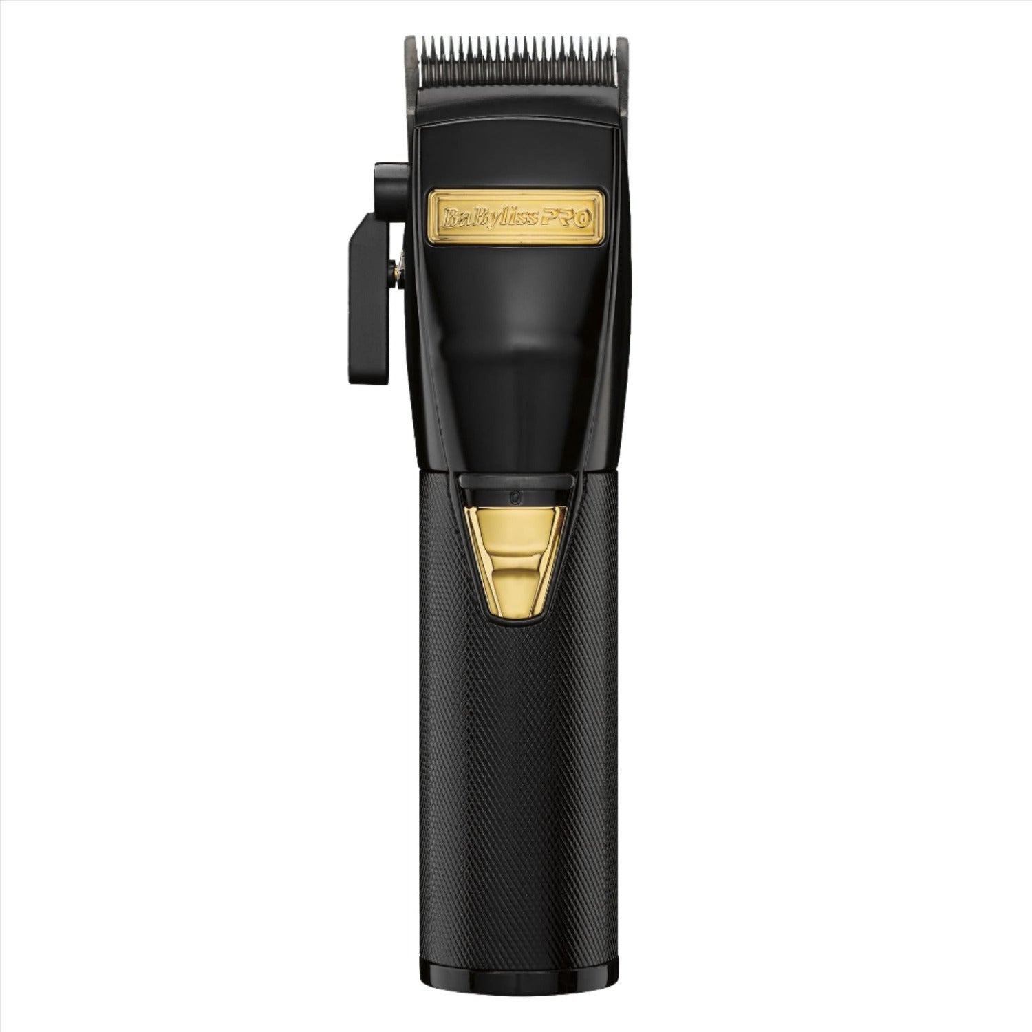 BabylissPro Metal Lithium BlackFX Clipper FX870BN - Professional Cordless Hair Clipper with Adjustable Taper Lever and Lithium Battery