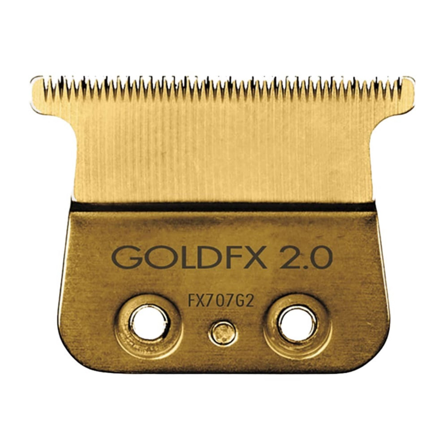  BabylissPro Replacement Gold Titanium Deep-Tooth T-Blade FX707G2, high-quality replacement blade for professional trimmers.