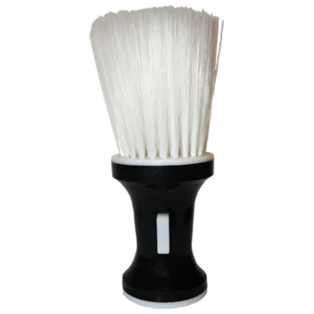 Prime Supplies Neck Duster - White hair black handle