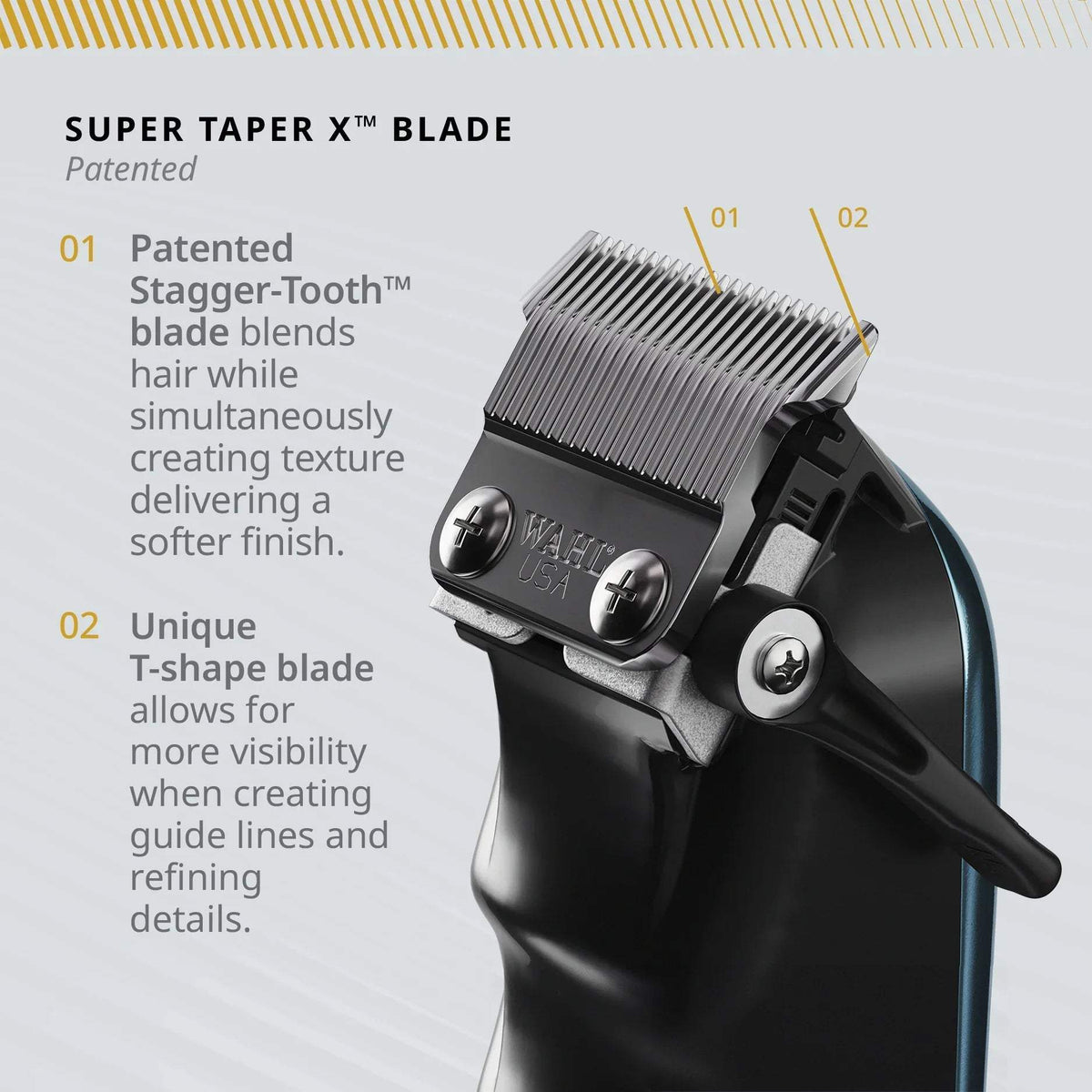 Wahl Super Taper X™ Cord/Cordless Clipper