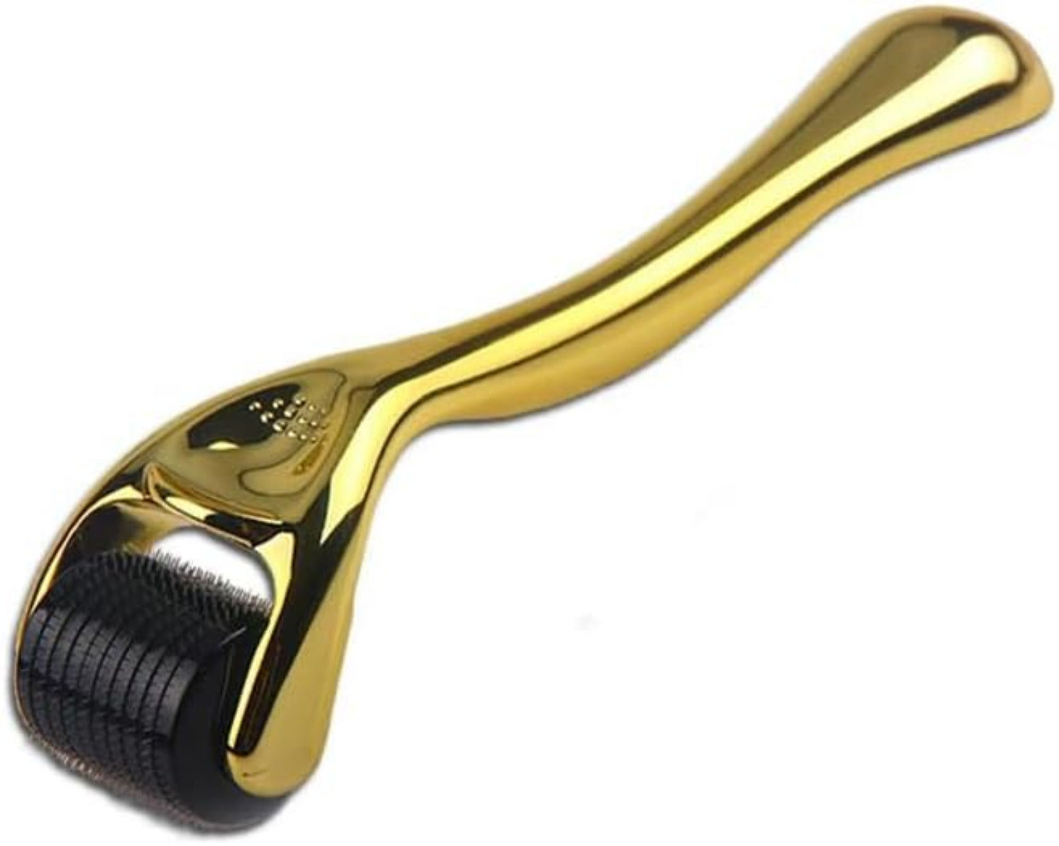  Derma Roller 0.5mm with titanium microneedles for facial and beard microneedling skincare