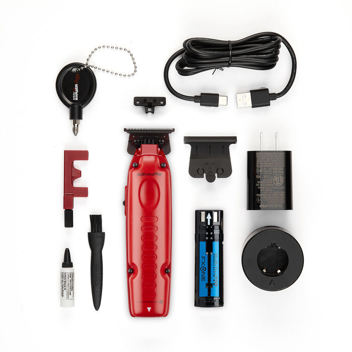 BaBylissPRO FXONE Lo-ProFX Trimmer – Matte Red
