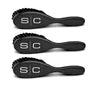 StyleCraft The Fresh Cut Brush – 3 Pack - Black