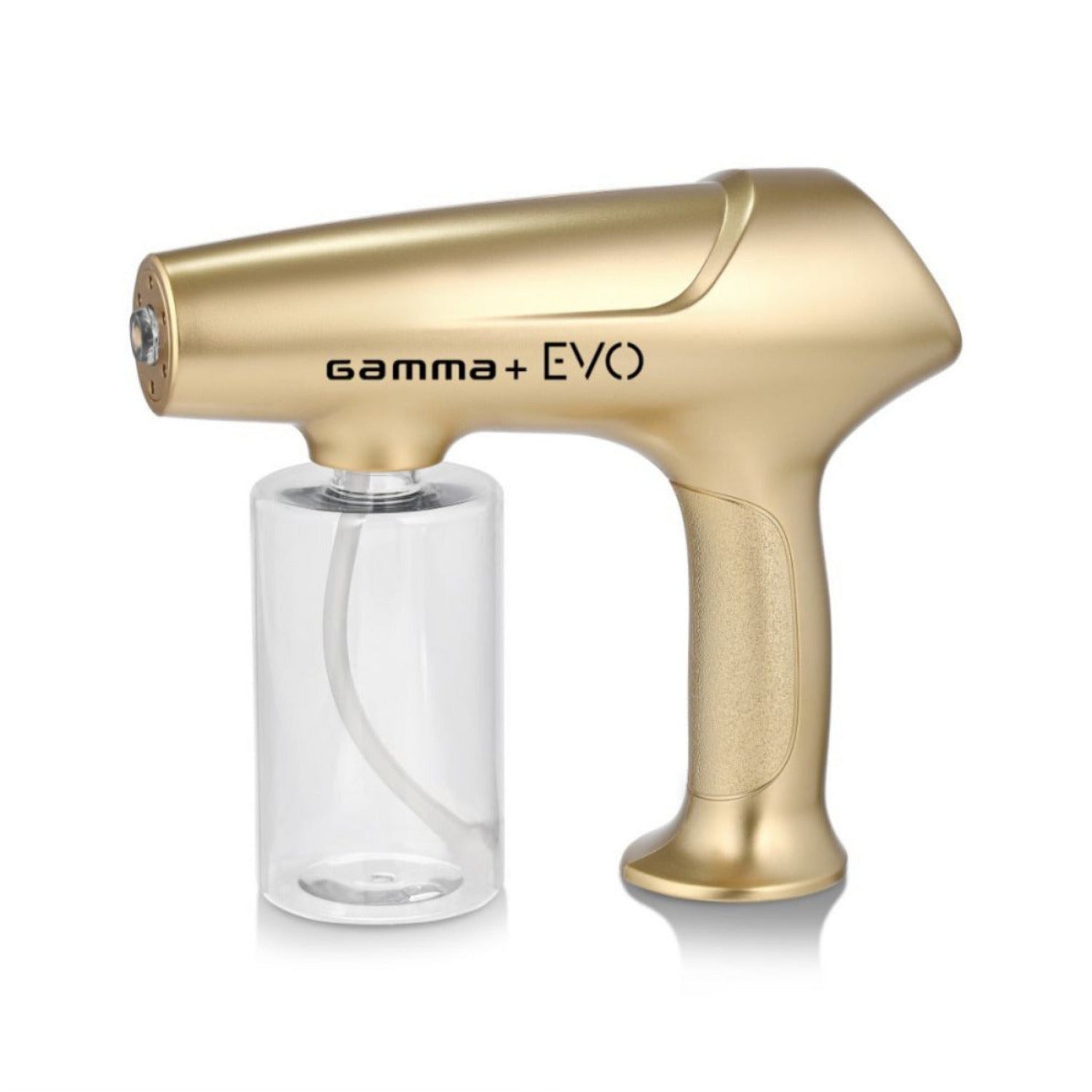 Gamma+ Evo Nano Mister Spray – USB-C Rechargeable Portable Sprayer in sleek white design.