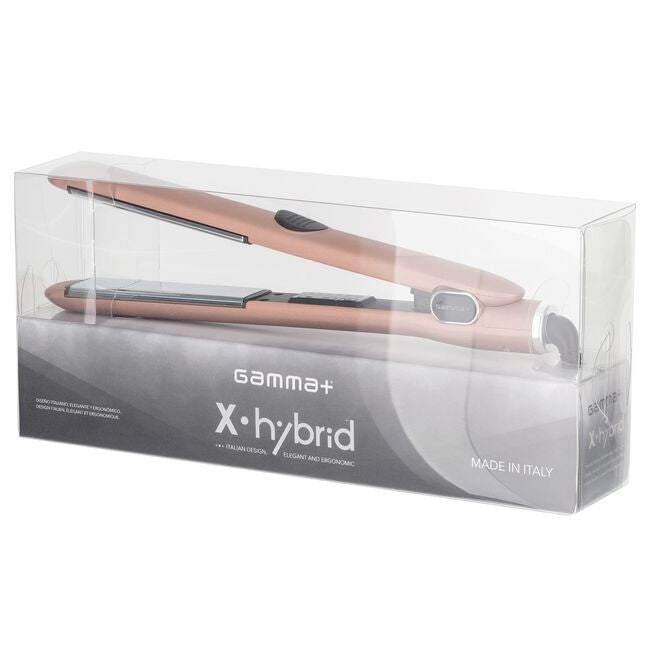 Gamma+ X-Hybrid Hair  Straightening Iron (Rose Gold)