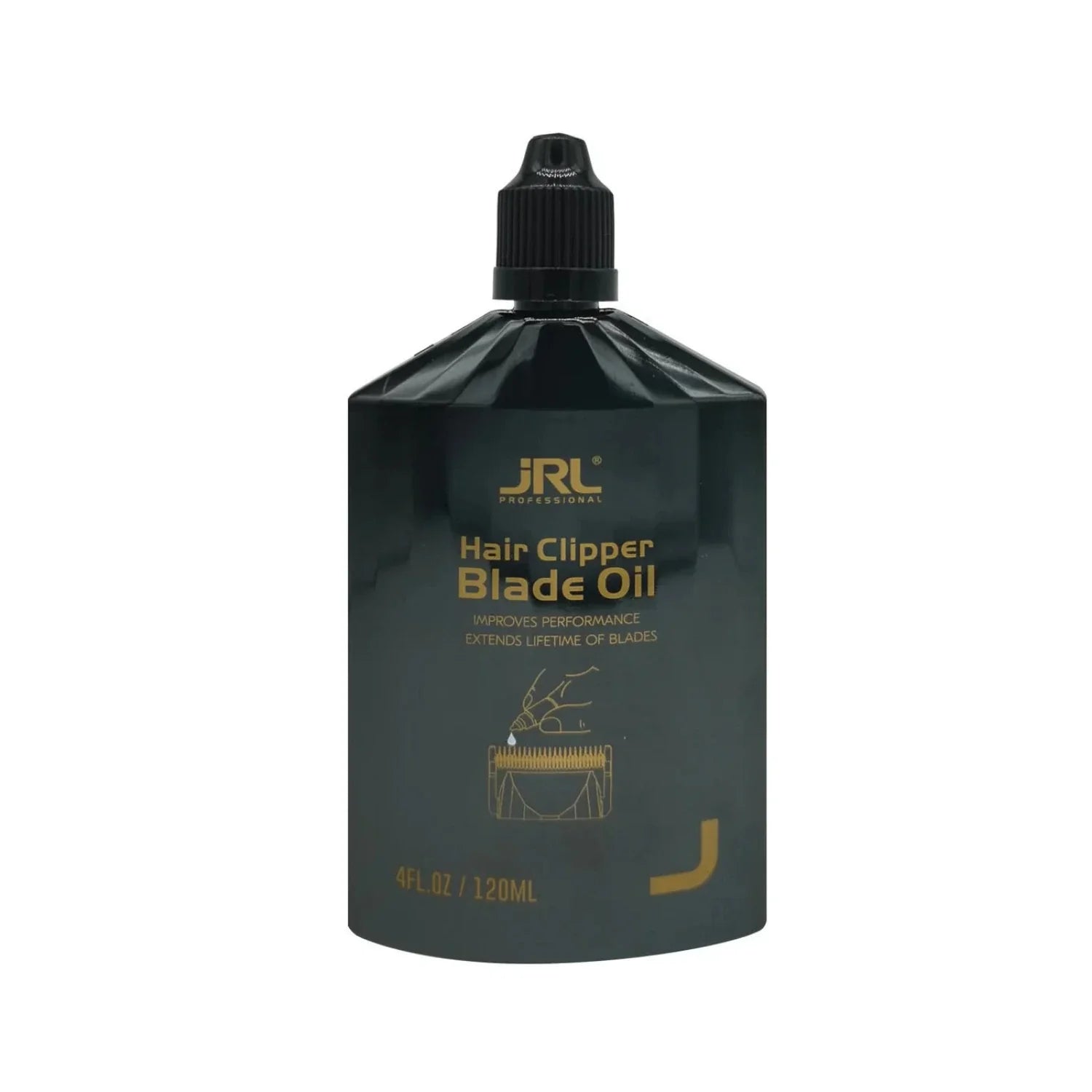 Bottle of JRL Blade Oil for clipper and trimmer lubrication