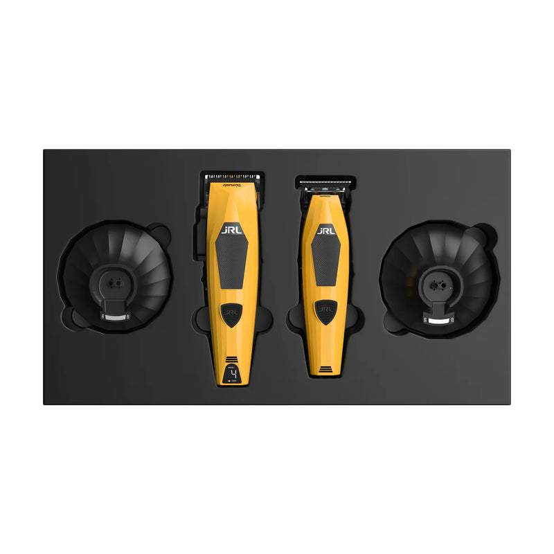 JRL Clipper + Trimmer Set - Yellow Diamante Collection