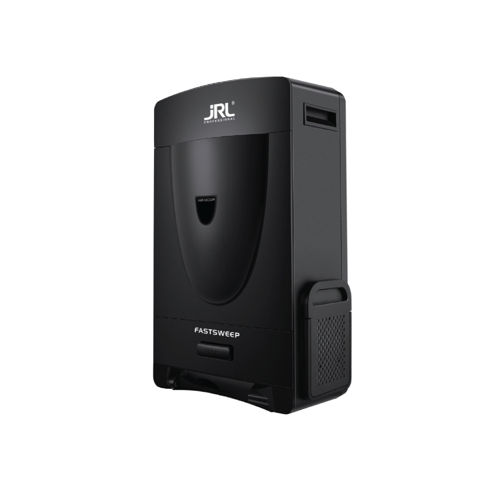  JRL FASTSWEEP Hair Vacuum with infrared sensor and large bagless canister, designed for salon floor cleaning.