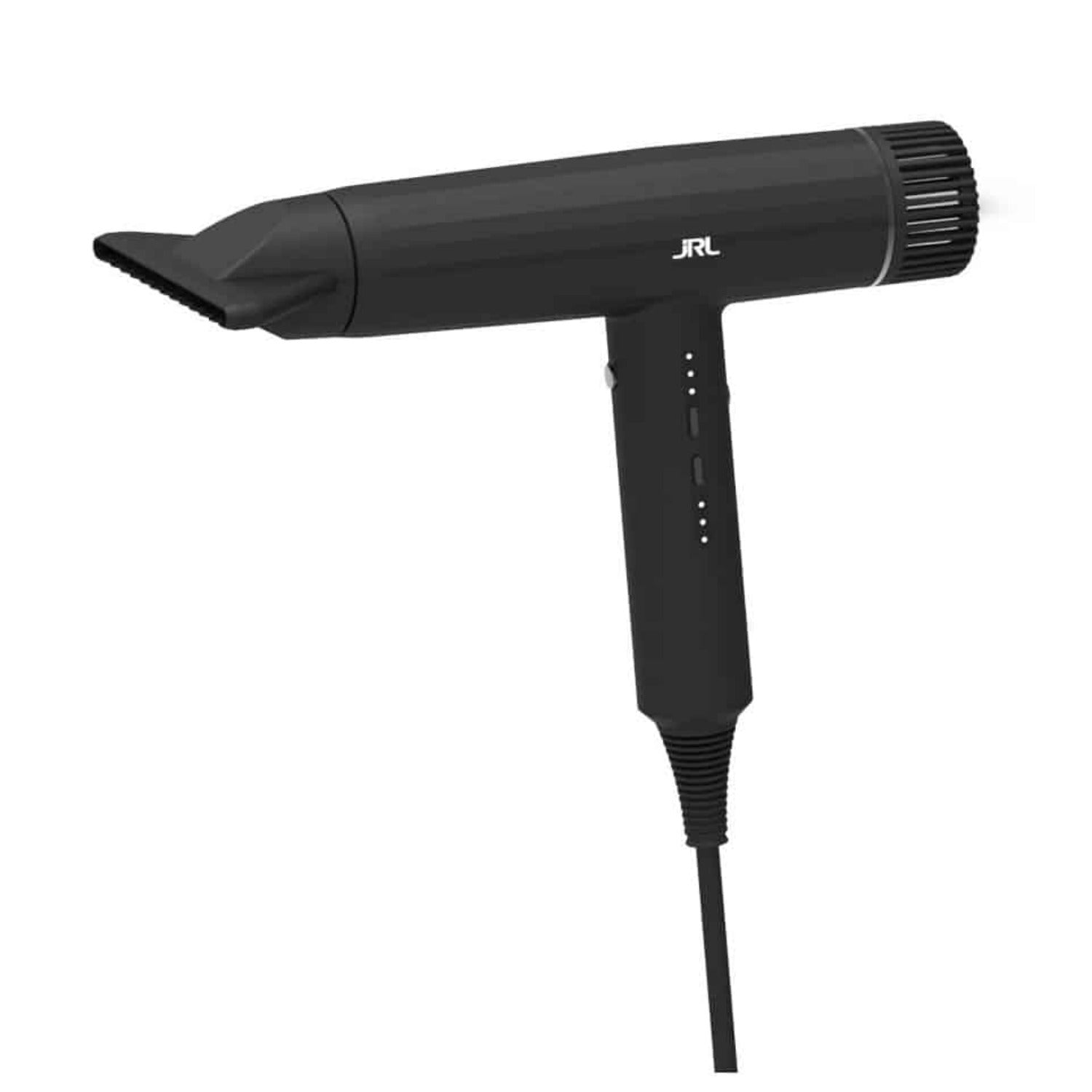 JRL Forte Pro Hair Dryer – Lightweight black professional blow dryer with sleek ergonomic design