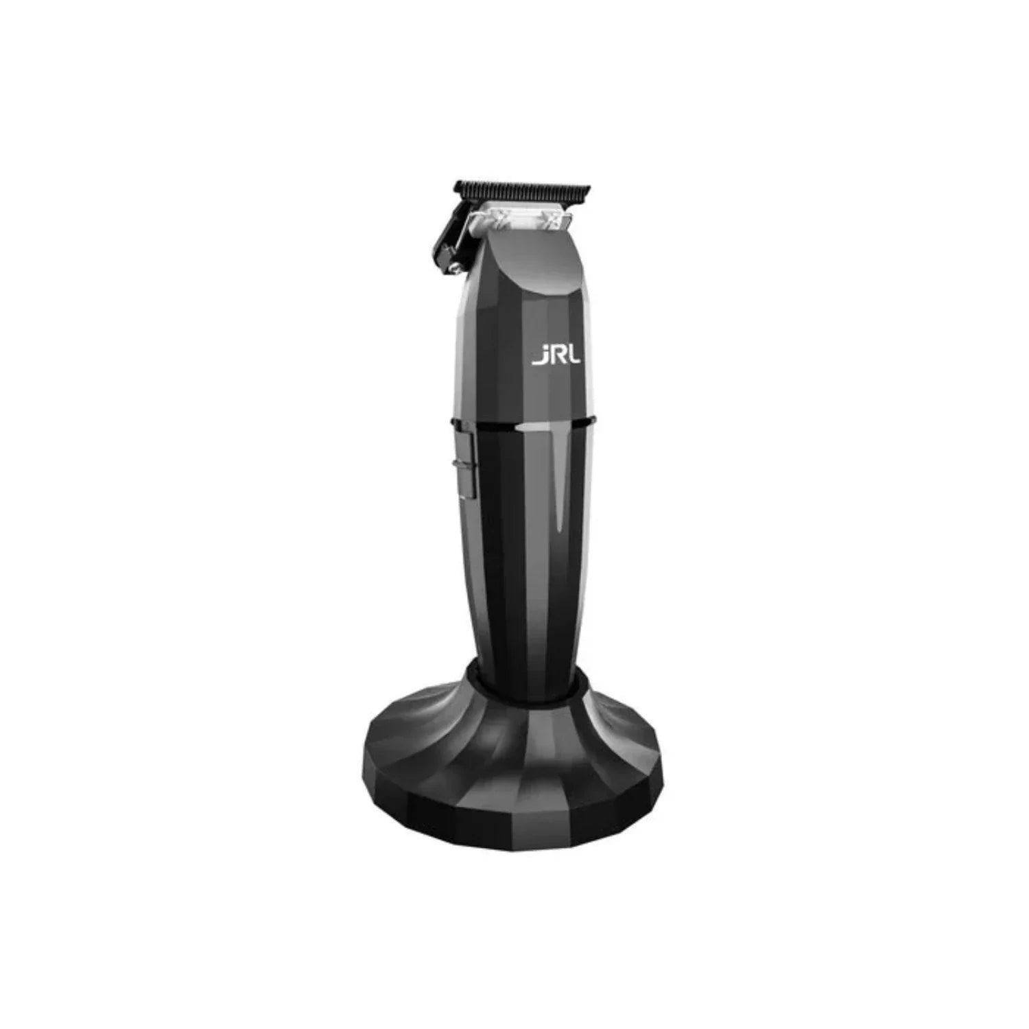  JRL ONYX Professional Cordless Hair Trimmer with matte black finish and exposed precision blade.