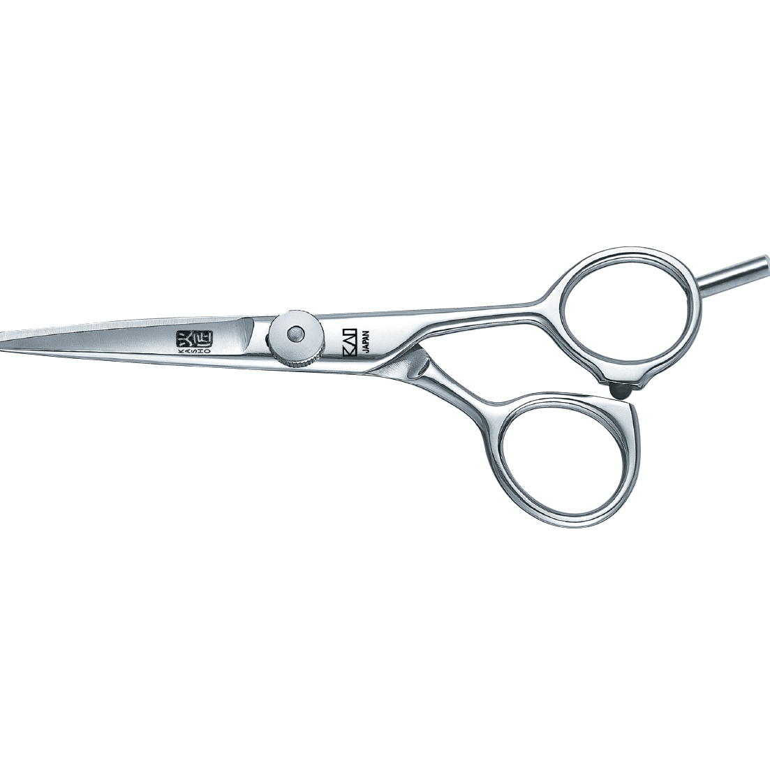 KASHO Design Master 5.0-inch Offset Hair Cutting Shears – VG‑10W steel, semi‑convex blades, satin finish, ergonomic handle