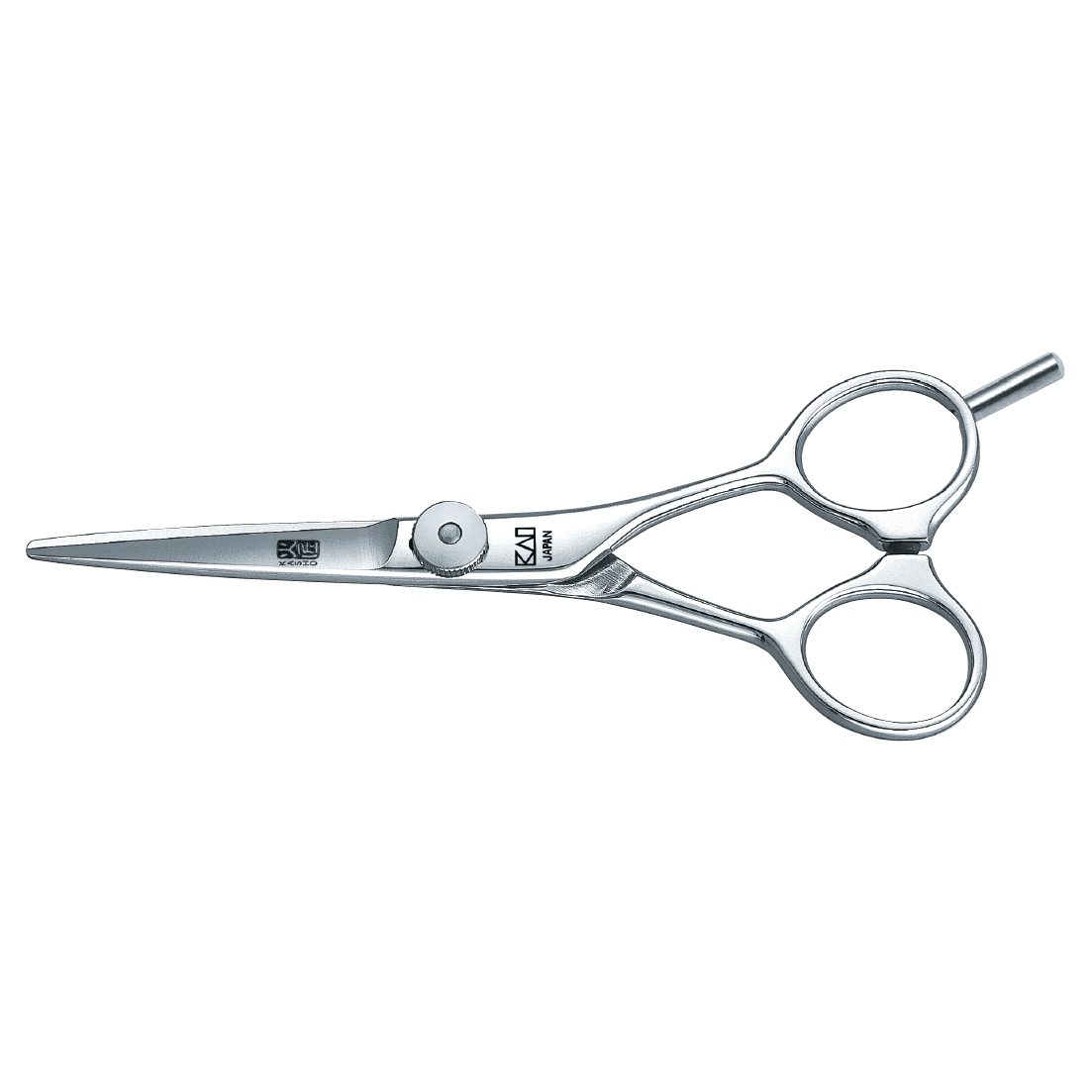 KASHO Design Master 5.0-inch Straight Hair Cutting Shears – VG‑10W steel, satin finish, semi‑convex blades, traditional handle