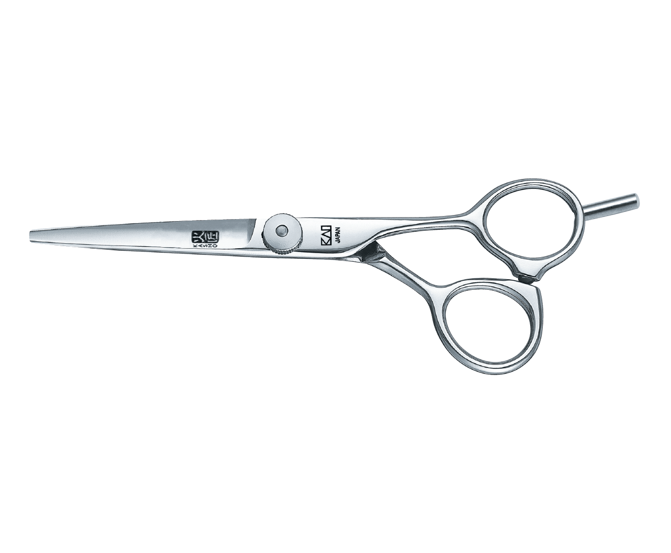 KASHO Design Master 6.0-inch Offset Hair Cutting Shears – VG‑10W steel, semi‑convex blades, ergonomic handle, satin finish