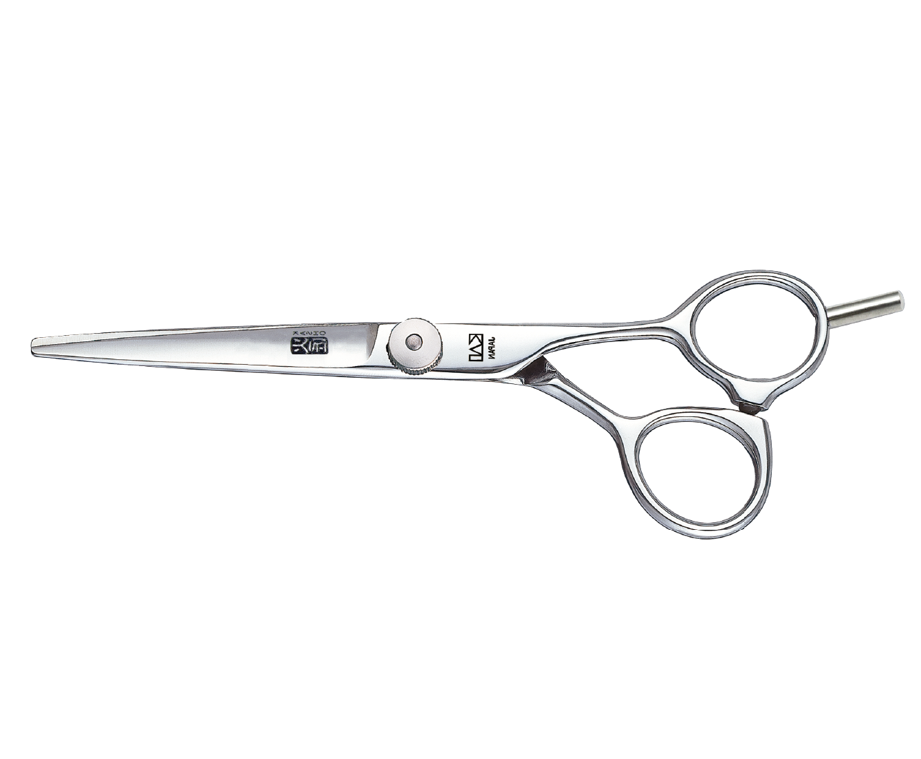 KASHO Design Master 6.0-inch Offset Left-Handed Hair Cutting Shears – VG‑10W steel, semi‑convex blades, satin finish
