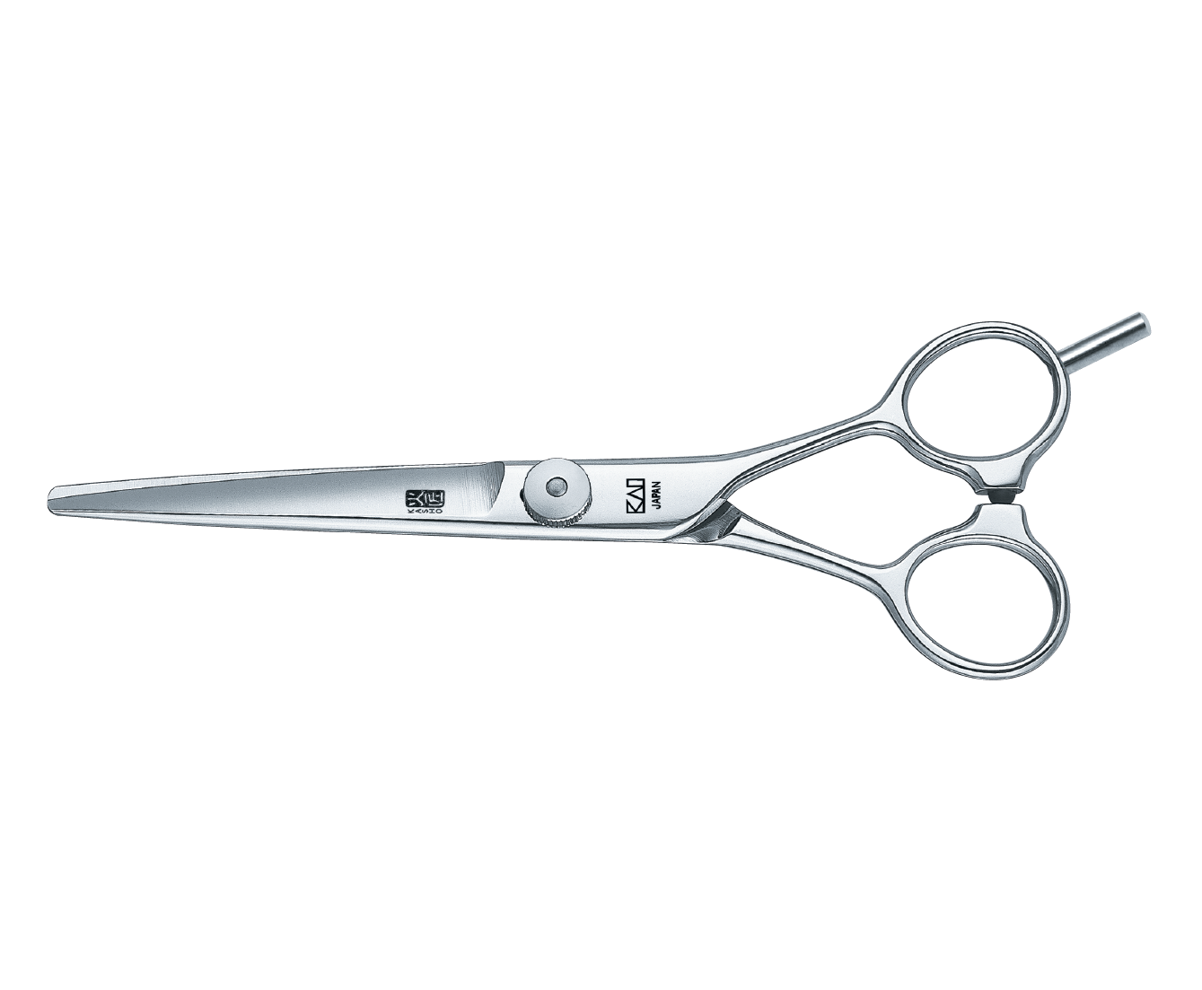 KASHO Design Master 6.0-inch Straight Hair Cutting Scissors – VG‑10W steel, satin finish, semi‑convex blades, straight handle design