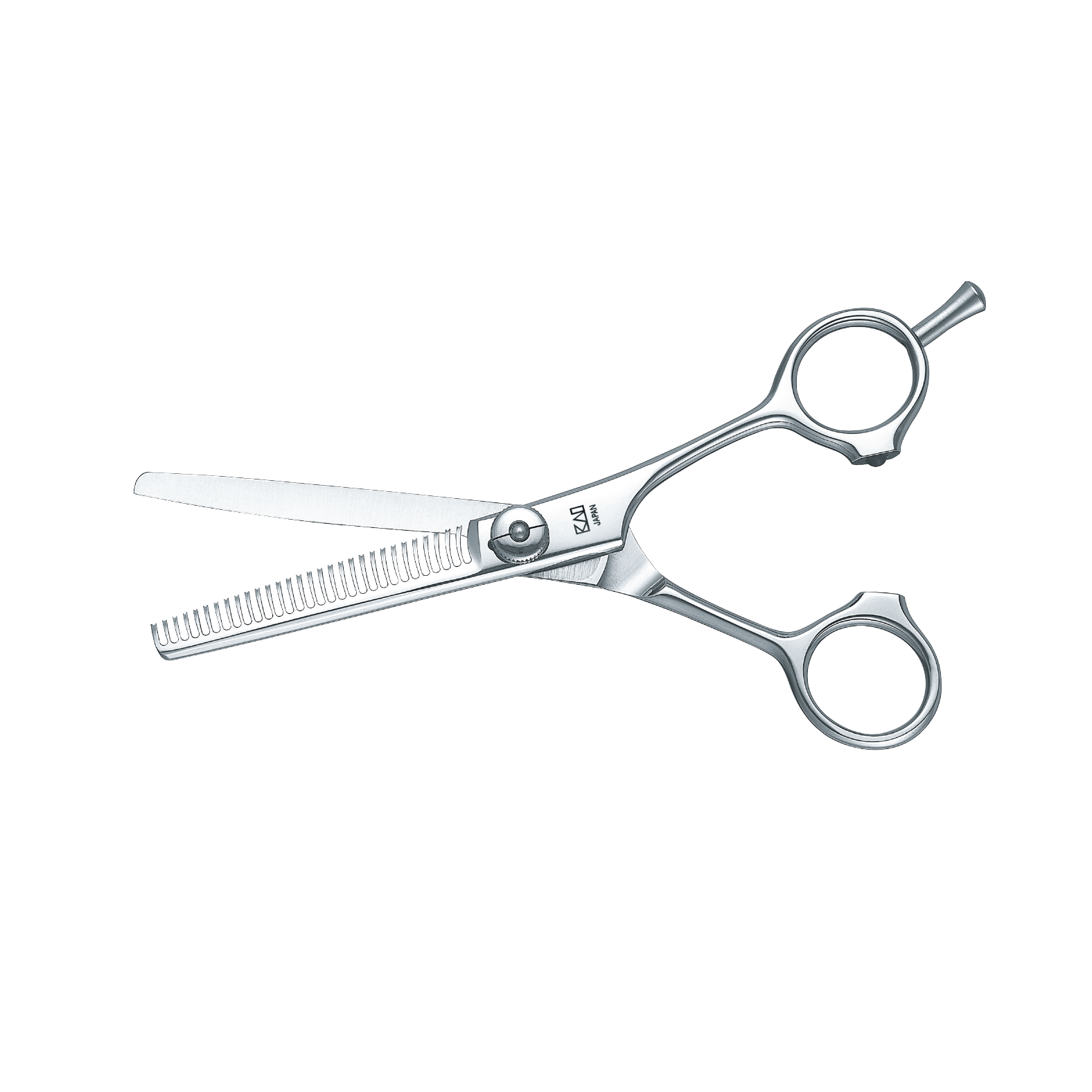 Kasho Green Series 5.5-inch Texturizing Shears with 30 Teeth – Professional Japanese Hair Thinning Scissors (Model KGR-T55-30)