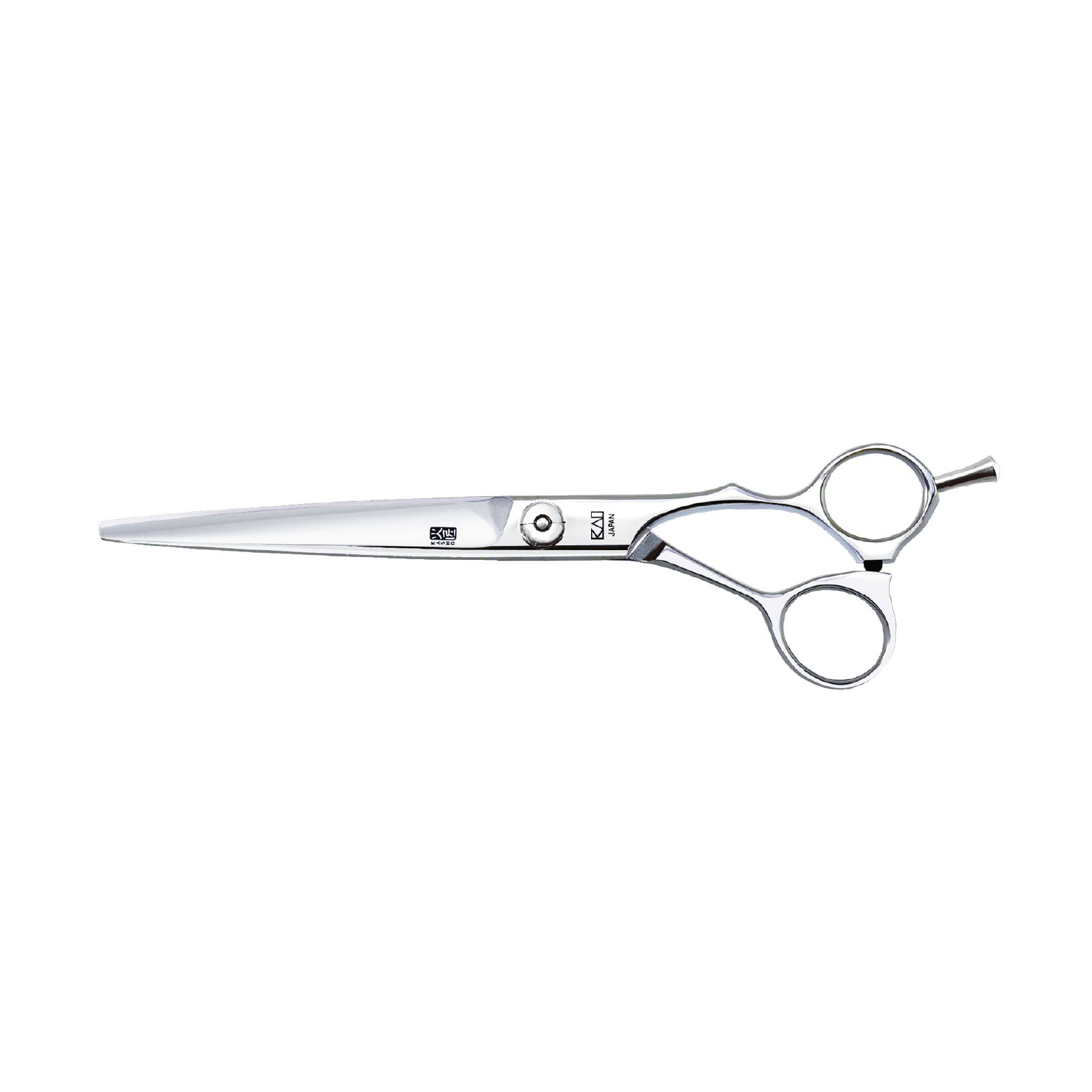 Kasho Green Series 7-Inch Professional Hair Cutting Shears with Semi-Offset Handle – KGR-70 OS – Premium Japanese Barber Scissors