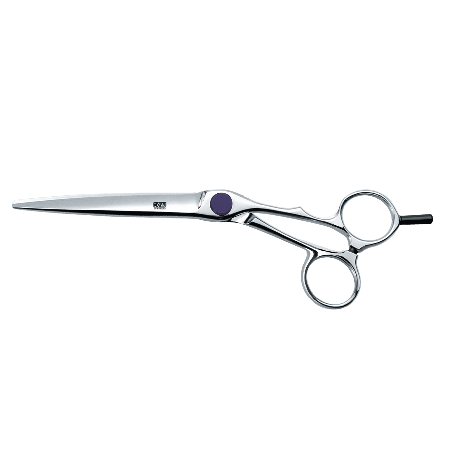  Kasho KXP-65 OS 6.5-inch offset professional hair cutting shear with ergonomic handle and mirror finish