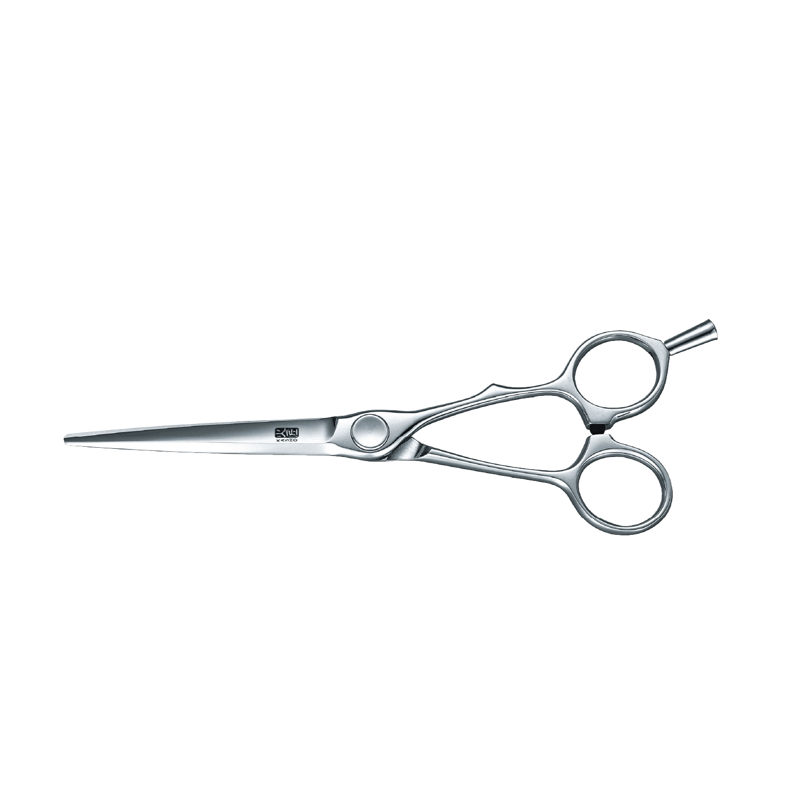  Kasho Millennium Series 6.2" Straight Hair Shears KML-62-S – Premium Japanese hair cutting scissors with ergonomic handle and mirror-polished finish.