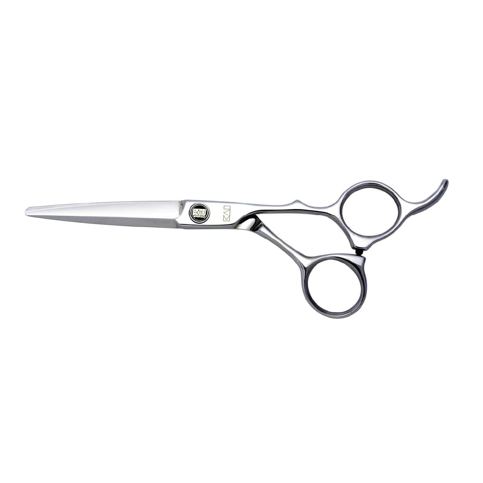Kasho Sagano 6.0" Offset Hair Cutting Scissors with satin finish and ergonomic handle – model KSG-60 OS