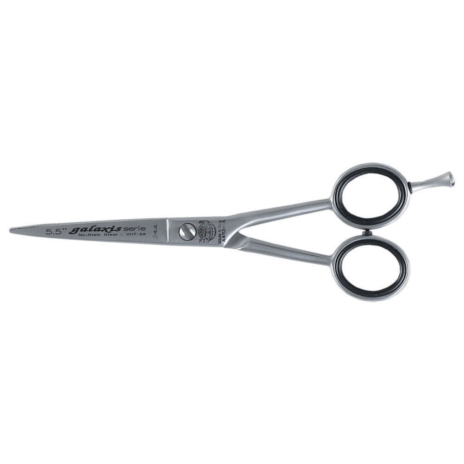 Kiepe GALAXIS Professional Hairdressing Scissors – Classic design with rounded handles, sizes 5 inch, 5.5 inch, and 6 inch – Code 244