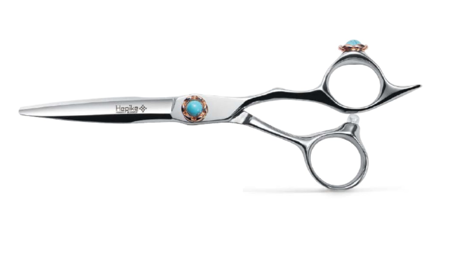 Kiepe HEPIKE FA Series Hairdressing Scissors with ultra-thin micro-serrated tips, available in 5.5", 6", and 6.5" sizes