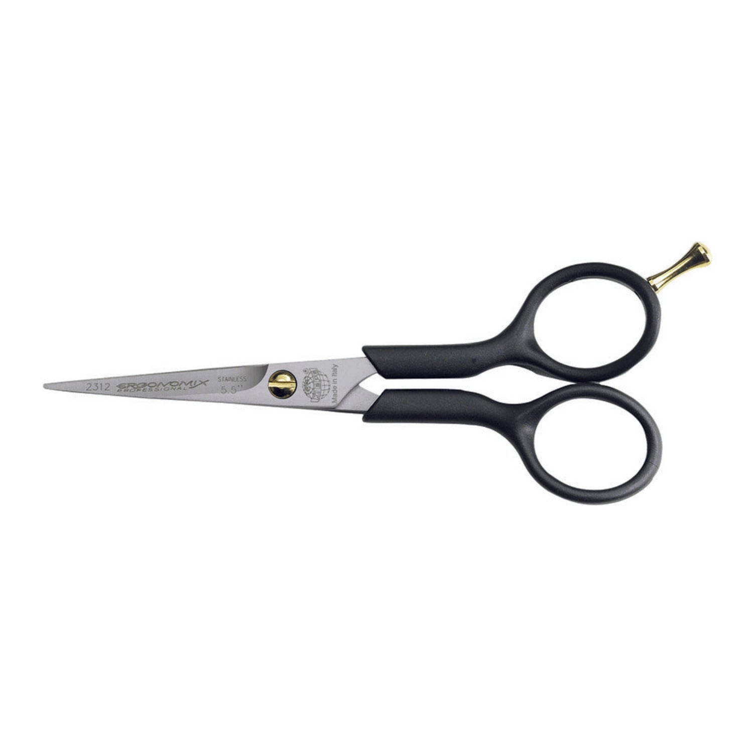 Kiepe 2312 Professional Hairdressing Scissors – ergonomic plastic handle, stainless-steel blades