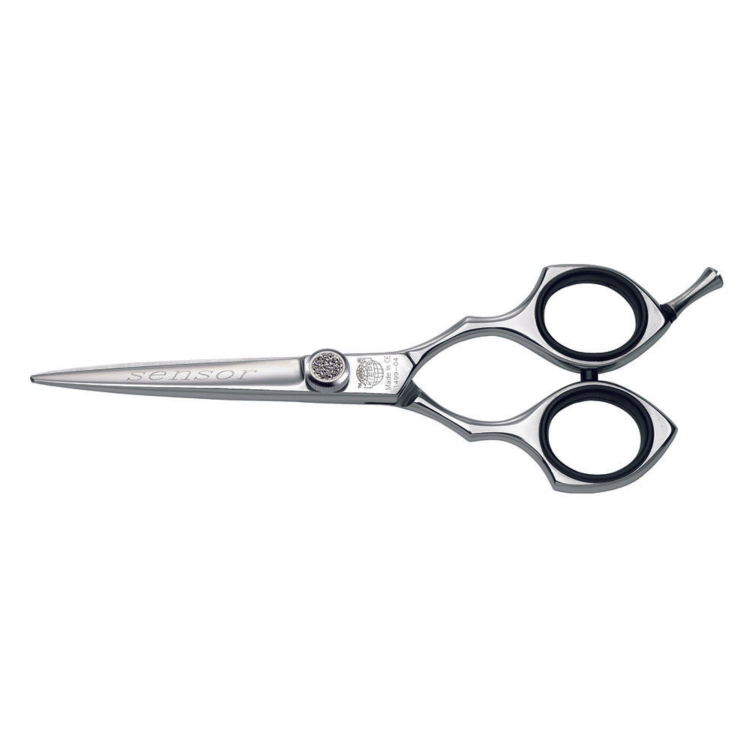 Kiepe MASTER Series Hair Shears – 5 inch and 6 inch professional hairdressing scissors with ergonomic handles, designed for sliding and oblique cutting.