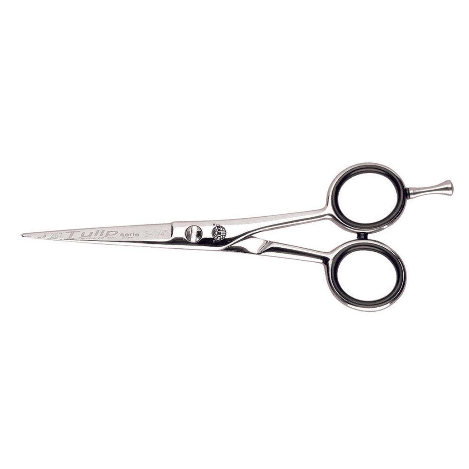  Kiepe MIRROR Professional Hair Cutting Shears Code 276 in 5.5-inch and 6-inch sizes with a sleek, rounded design and mirror-polished finish.