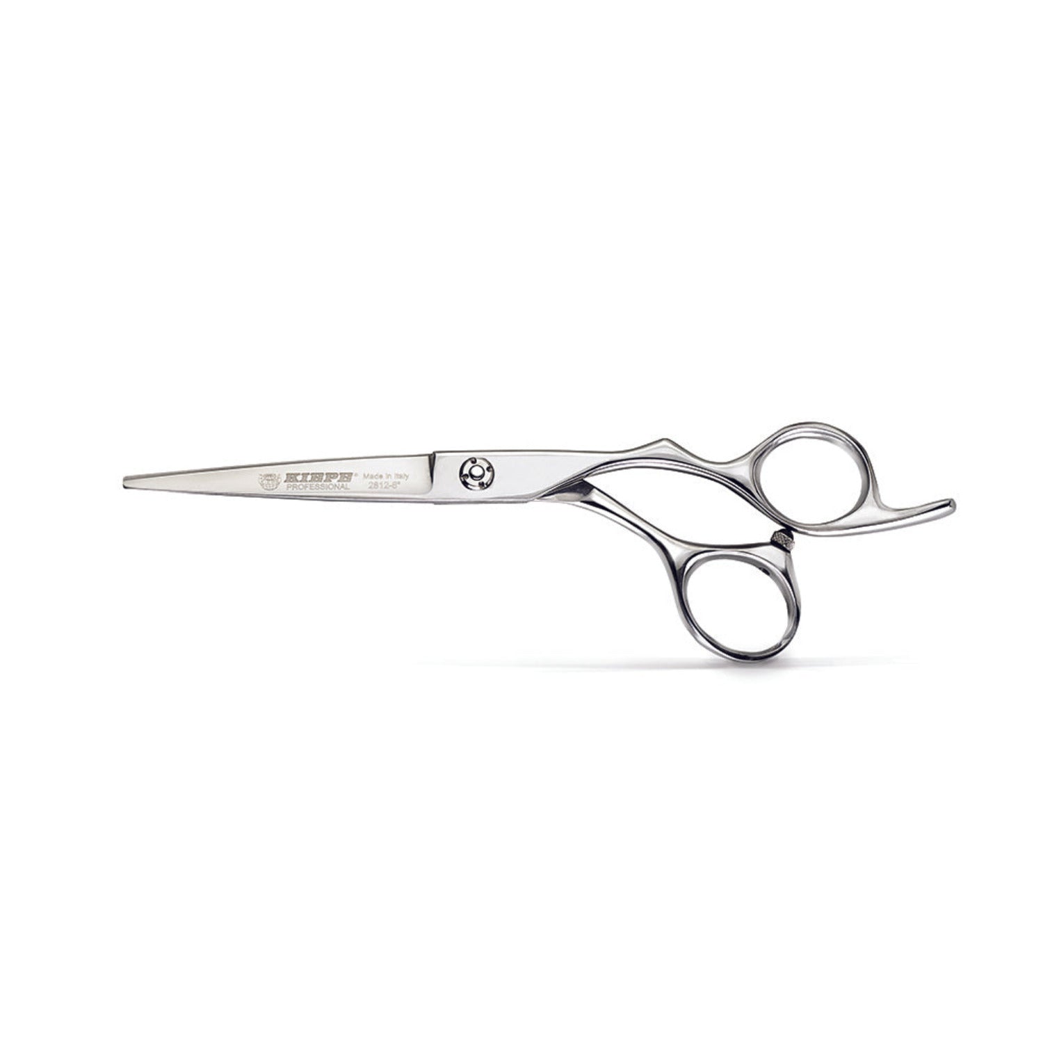 Kiepe Monster Cut Razor Edge Offset Scissors – Professional hairdressing shears in stainless steel, ergonomic offset design, available in 5.5”, 6”, and 6.5” sizes