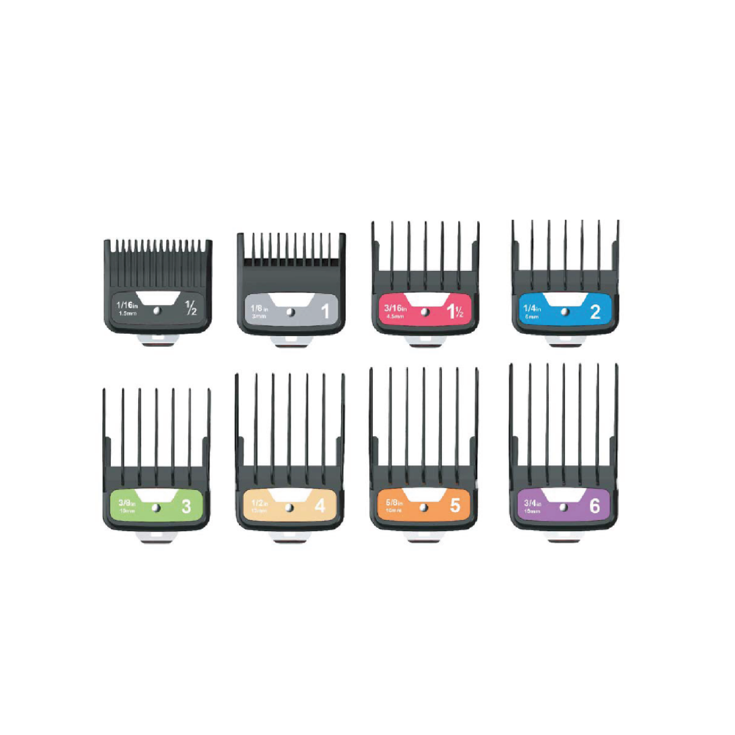Kiepe Professional Snoods Cordless Hair Clipper with 8-Piece Universal Metallic Comb Set – Dual-powered precision grooming tool, code 619.2