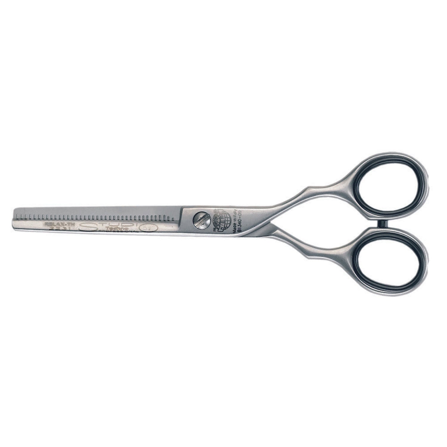 Kiepe STUDIO TECHNO RELAX-TH 5.5” Professional Hair Scissors with ergonomic handle – Code 2231, ice-tempered stainless steel