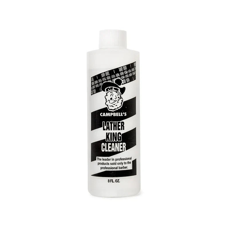 Campbell’s lather machine cleaner 8 oz bottle for professional barber lather machine maintenance