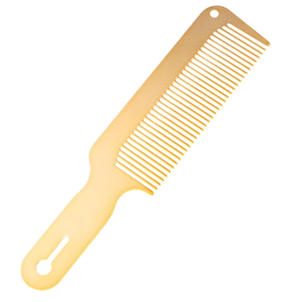 Metal Gold Barber Comb Big