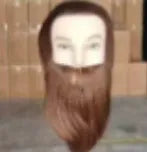 Prime Supplies Barber Practice Mannequin Head with Beard