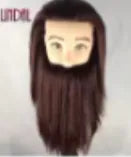 Prime Supplies Barber Practice Mannequin Head with Beard