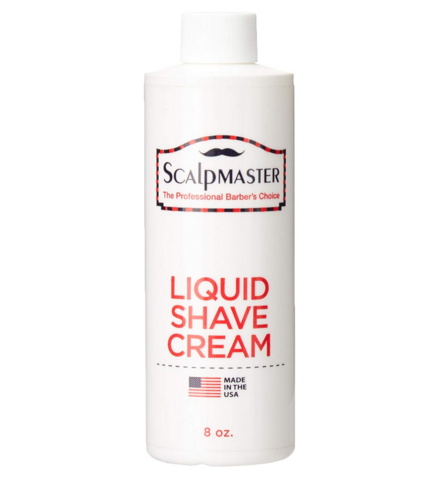 SCALPMASTER Liquid Shave Cream SB-LATHERC bottle – soothing hydrating shaving cream for sensitive skin