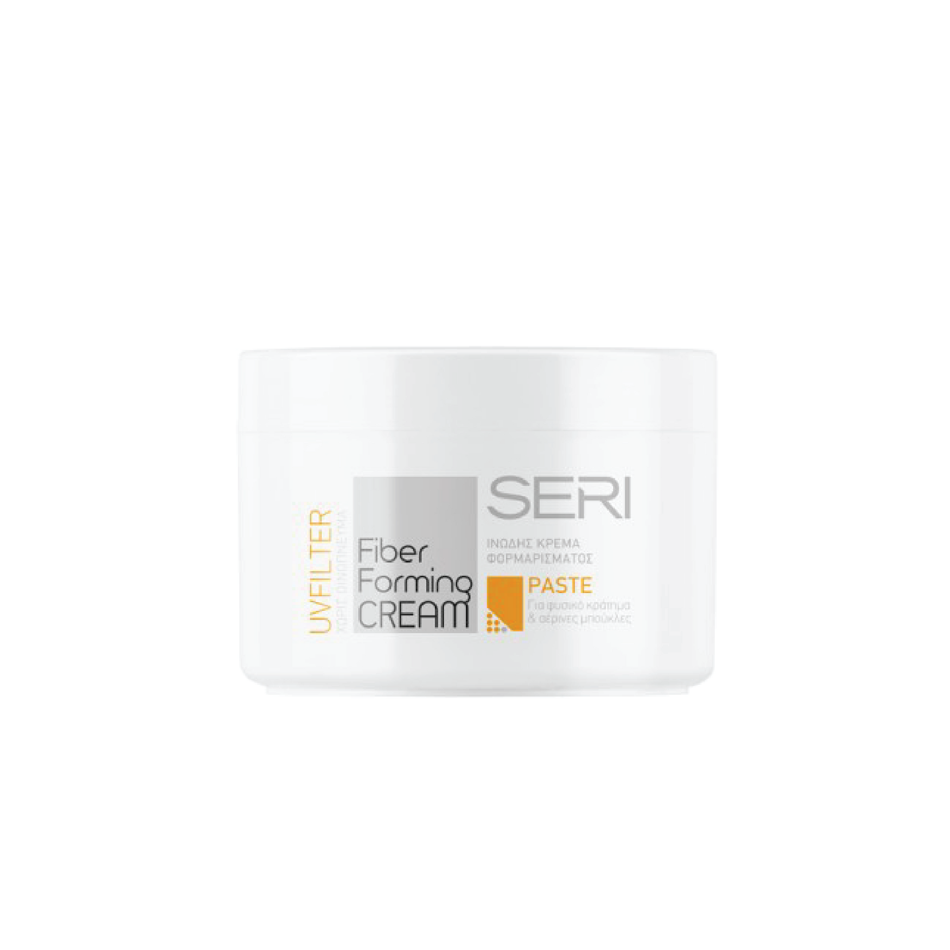 SERI Fiber Forming Cream 250ml – professional hair styling cream with flexible hold, adds texture, definition, and natural-looking finish