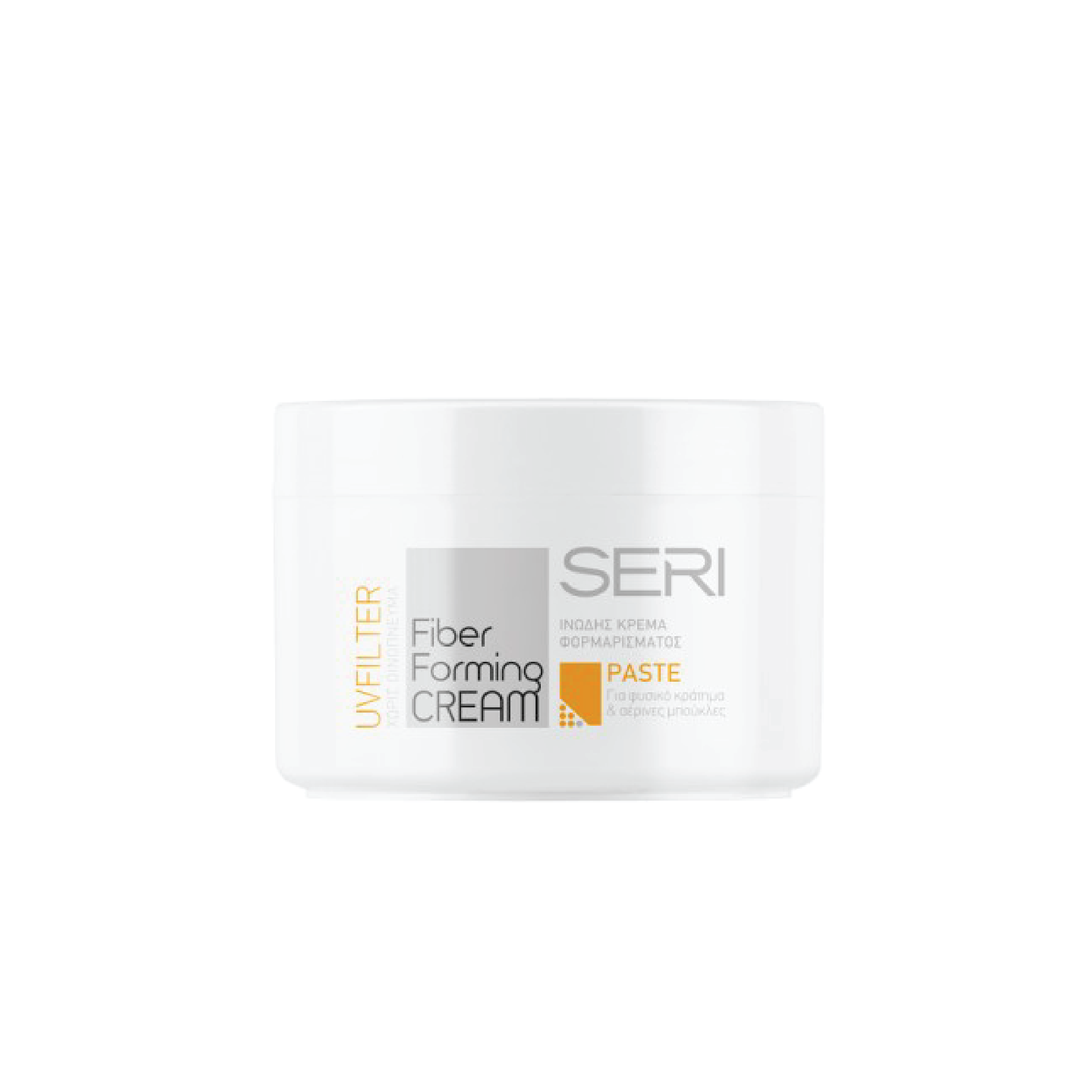 SERI Fiber Forming Cream 250ml – professional hair styling cream with flexible hold, adds texture, definition, and natural-looking finish