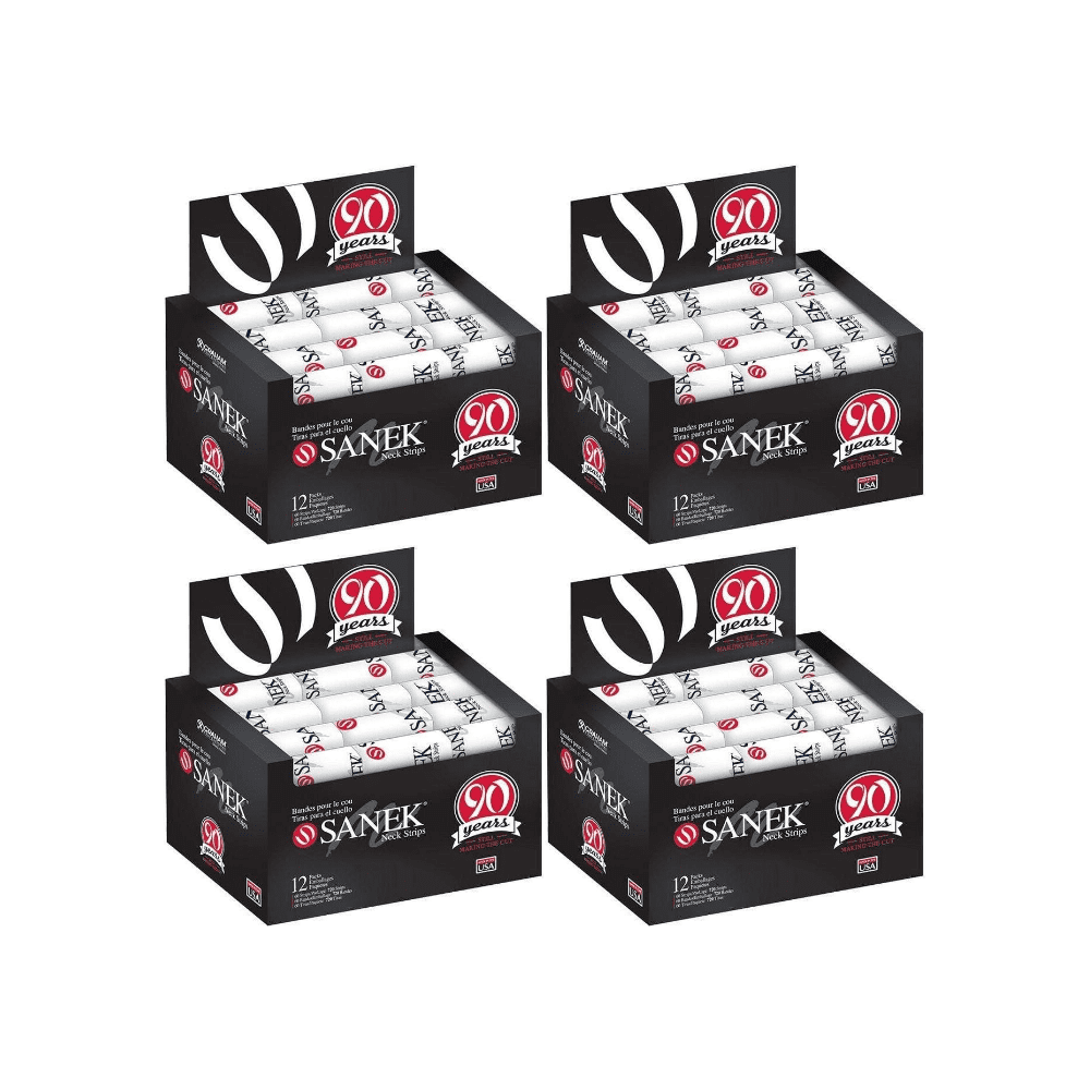  Sanek Neck Strips Master Case – Includes 4 cartons, 2880 total professional salon neck strips