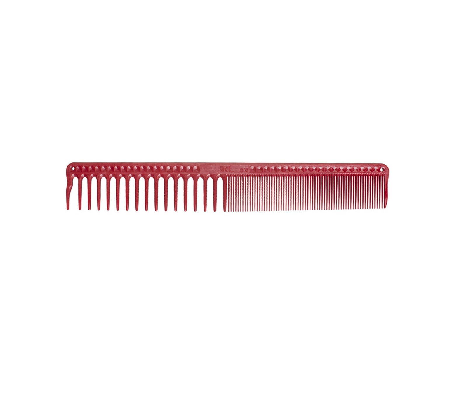 JRL Cutting Comb 7.3″ – J302 red