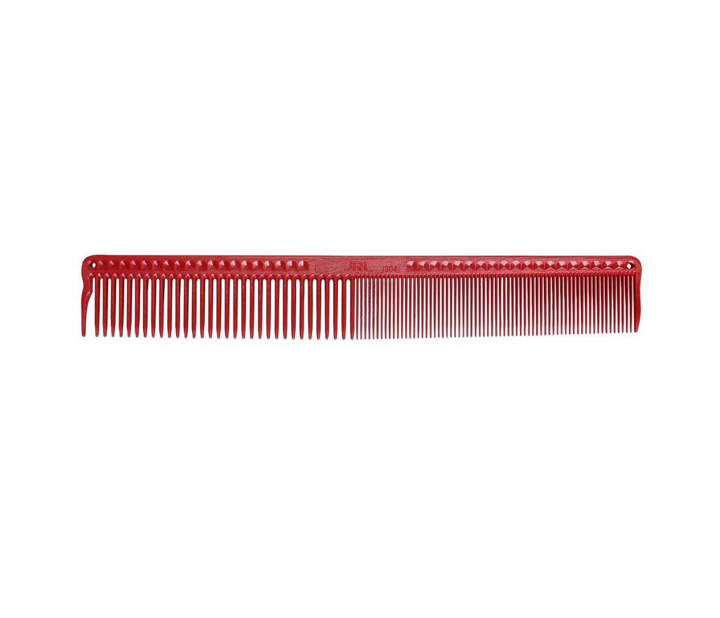 JRL Precise Cutting Comb 7.4″ – J304 red